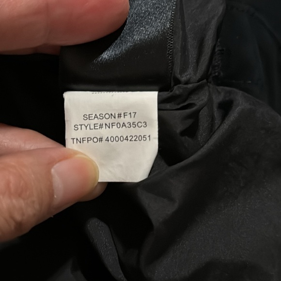 The North Face Laney Trench Coat Black DryVent Cinch Waist Hood Longline X-Small - Picture 14 of 15